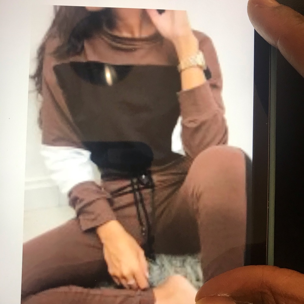 Two piece crop top